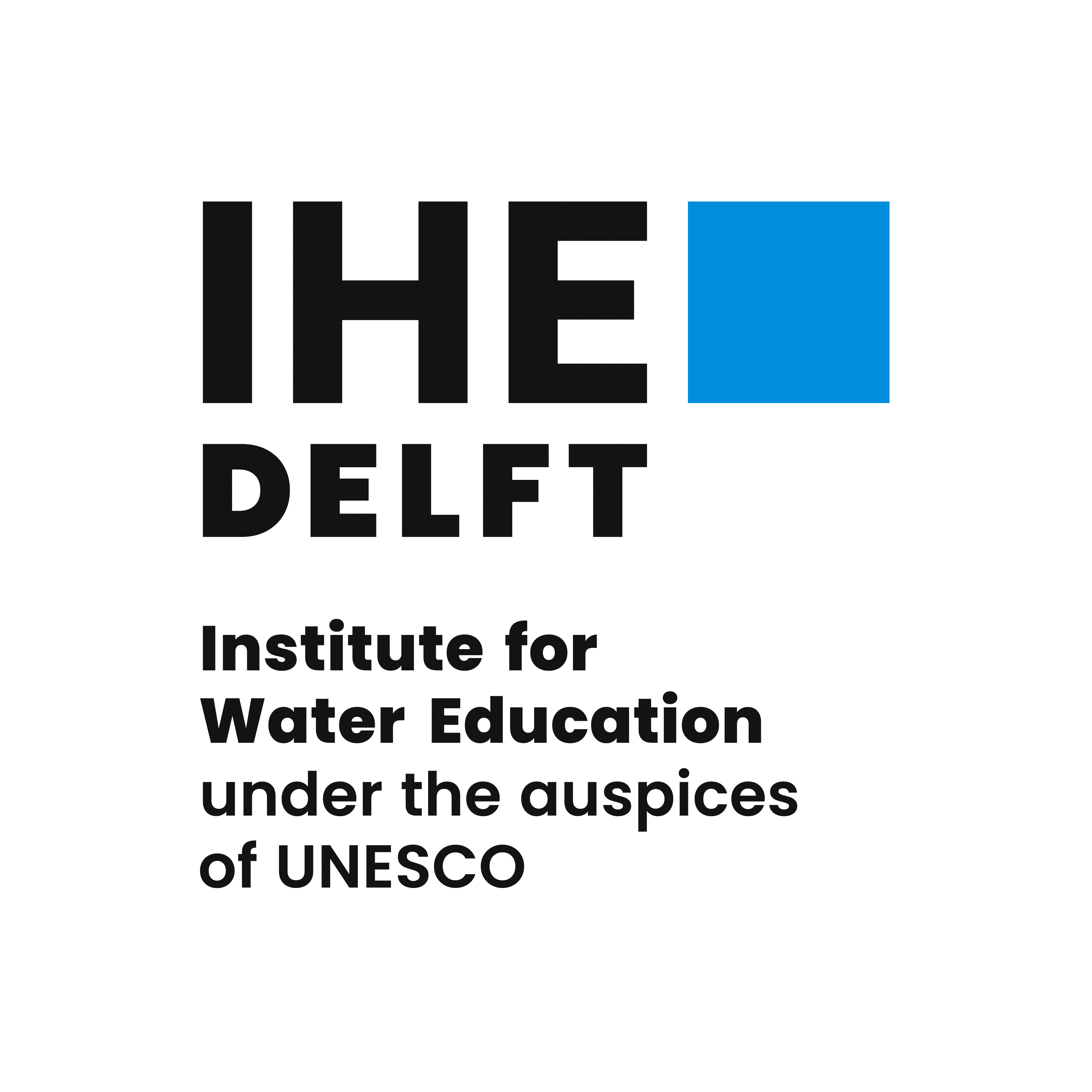 IHE Delft Institute for Water Education logo
